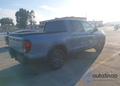 2025 Honda Ridgeline Sport из США, поврежденный, VIN 5FPYK3F10SB008478